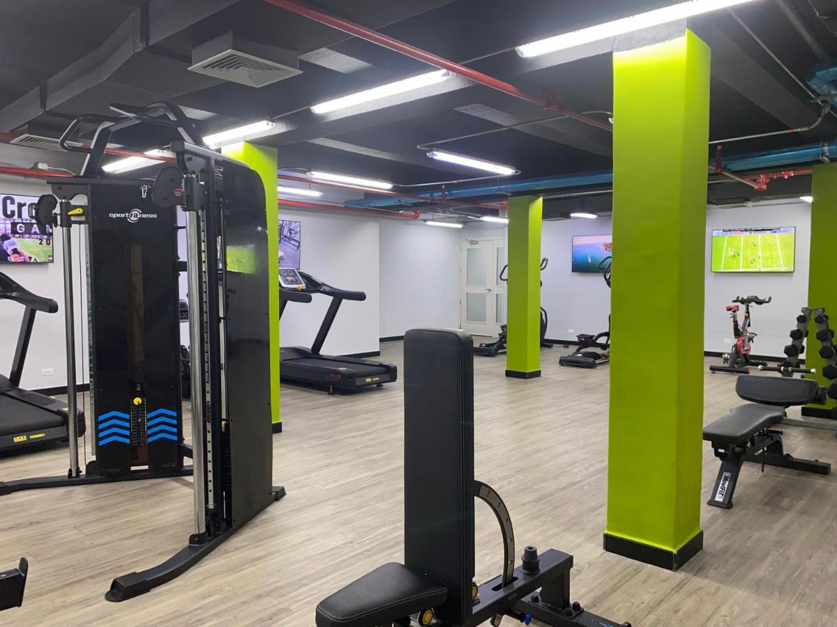 Hotel El Prado Barranquilla  Eksteriør billede The gym at the hotel